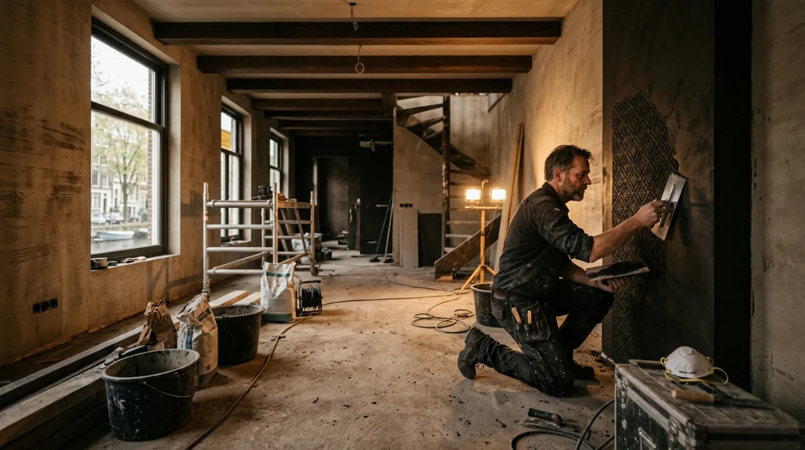 Hoogwaardig gerenoveerd Dutch interieur in uitvoering, architect-niveau afwerking door De Vliegende Hamer